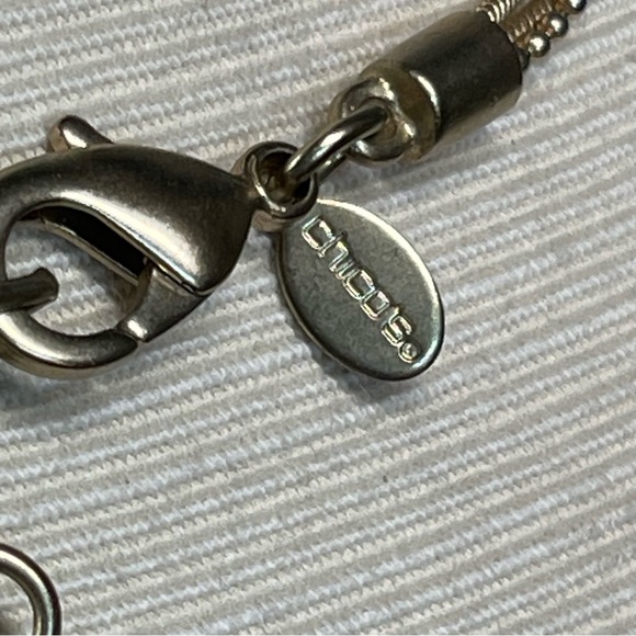 Chico’s 36” Silvertone Tassle Necklaces Lot of 2 Fall Colors - Picture 6 of 8